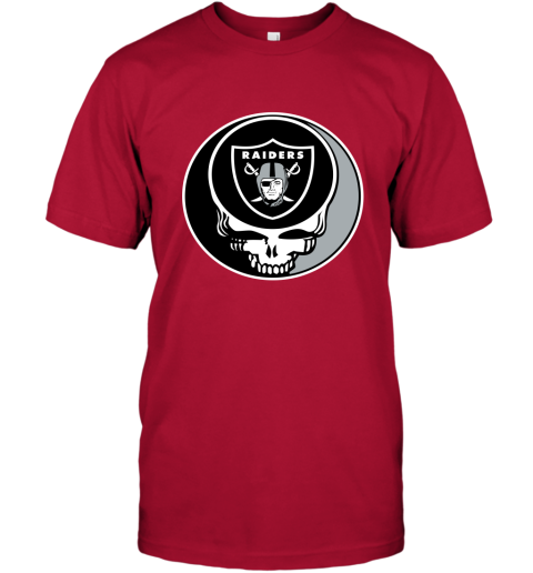 NFL Oakland Raiders Grateful Dead Rock Band Football Sports tDNOwnW0xZG classic t shirt 2 95 151514 front red