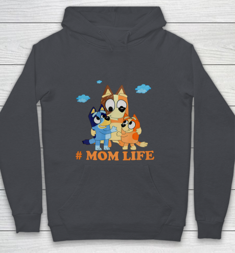 I Love Mom Blueys Love Parents Day #Momlife Youth Hoodie 5