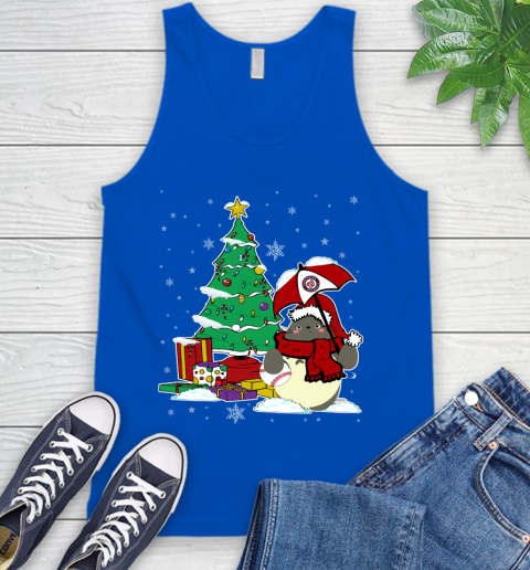 Washington Nationals MLB Baseball Cute Tonari No Totoro Christmas Sports Tank Top 4