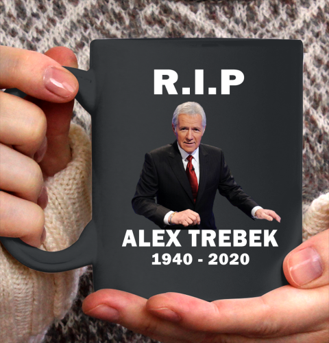 Alex Trebek 1940  2020 RIP Ceramic Mug 11oz