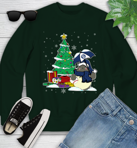 San Diego Padres MLB Baseball Cute Tonari No Totoro Christmas Sports Youth Sweatshirt 9