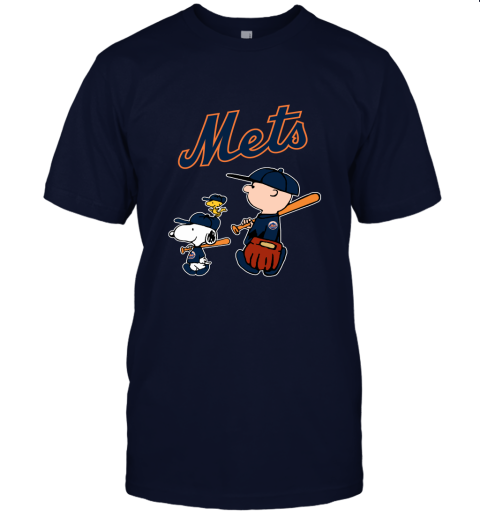 btgl new york mets lets play baseball together snoopy mlb shirt jersey t shirt 60 front navy