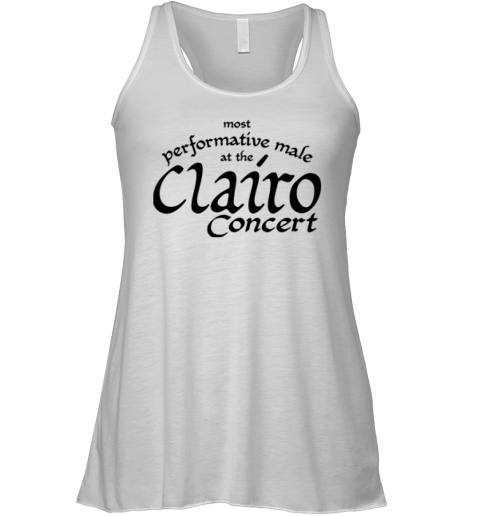 Most Performative Male At The Clairo Concert TPremium Racerback Tank