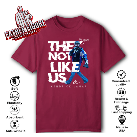 They Not Like Us Kendrick Lamar Super Bowl 2025 T-Shirt