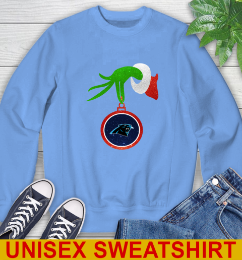 Carolina Panthers Grinch Merry Christmas NFL Football Sweatshirt 11