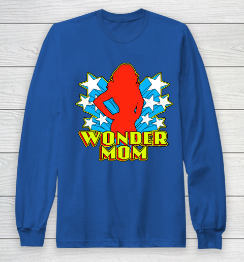 Wonder Mom Wonder Woman Long Sleeve T-Shirt 6