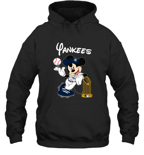 New York Yankees Mickey Taking The Trophy MLB 2019 Hoodie