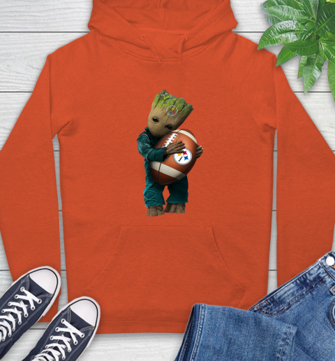 NFL Groot Guardians Of The Galaxy Football Sports Pittsburgh Steelers Hoodie 5