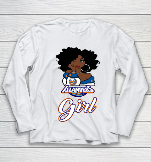 New York Islanders Girl NHL Youth Long Sleeve 2
