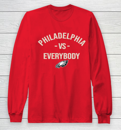 Philadelphia Eagles Vs Everybody Long Sleeve T-Shirt 7