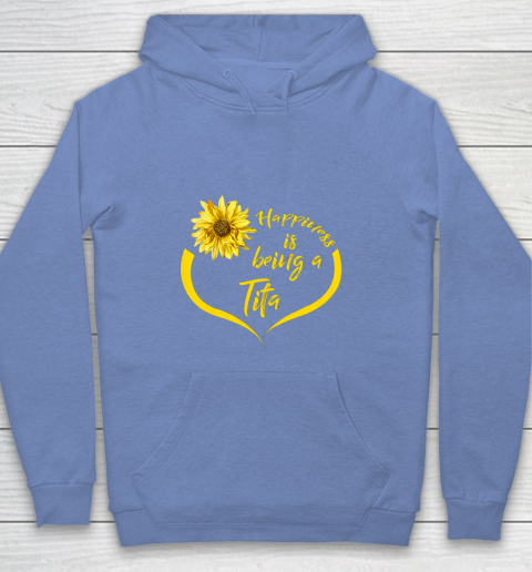 Womens Tita Gift Happiness Is Being A Tita Youth Hoodie 8