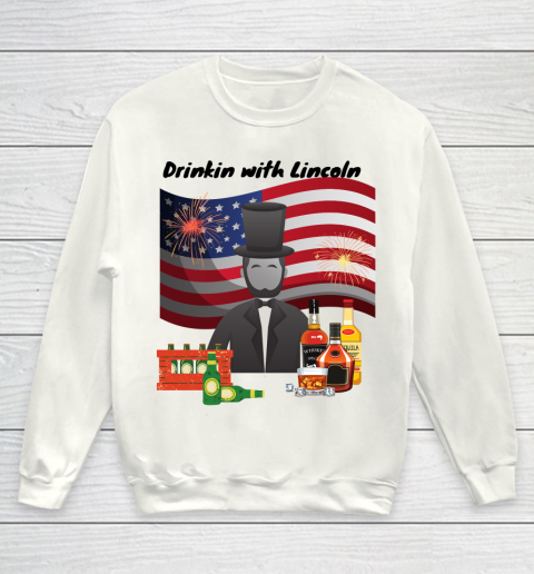Beer Lover Funny Shirt Drinkin with Lincoln Youth Sweatshirt