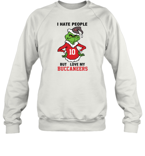 I Hate People But I Love My Buccaneers Tampa Bay Buccaneers NFL Teams Sweatshirt