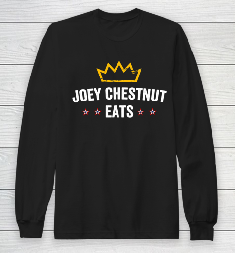 Joey Chestnut Eats Long Sleeve T-Shirt