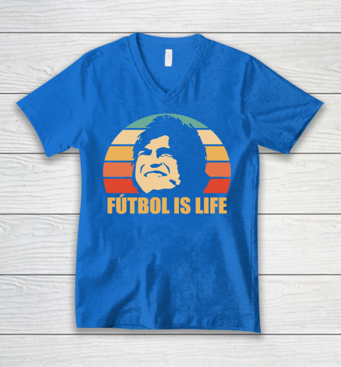 Futbol Is Life Shirt V-Neck T-Shirt 3