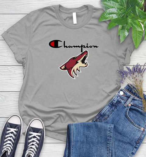 NHL Hockey Arizona Coyotes Champion Shirt Women's T-Shirt 10