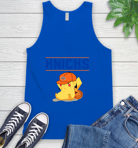NBA Pikachu Basketball Sports New York Knicks Tank Top 5
