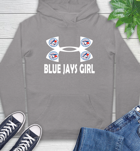 MLB Toronto Blue Jays Under Armour Baseball Sports Hoodie Tee