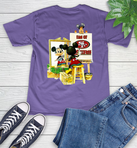 NFL Football San Francisco 49ers Mickey Drawing Shirt 53