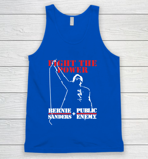 Fight The Power Bernie Sanders Public Enemy Tank Top - Image 5