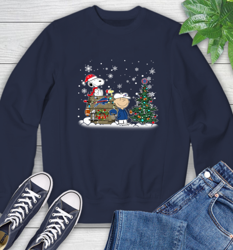 NFL Buffalo Bills Snoopy Charlie Brown Christmas Football Super Bowl Sports Sweatshirt 2