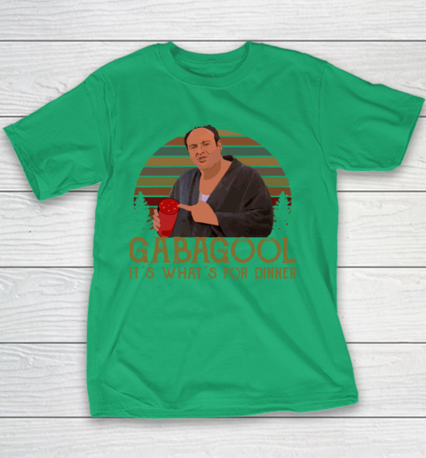 Gabagool  It's What's for Dinner Youth T-Shirt 3