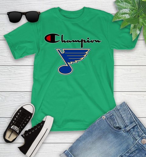 NHL Hockey St.Louis Blues Champion Shirt Youth T-Shirt 3