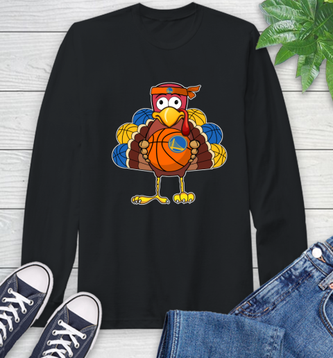 Golden State Warriors Turkey thanksgiving day Long Sleeve T-Shirt 2