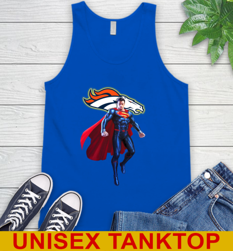 NFL Superman DC Sports Football Denver Broncos Tank Top 5