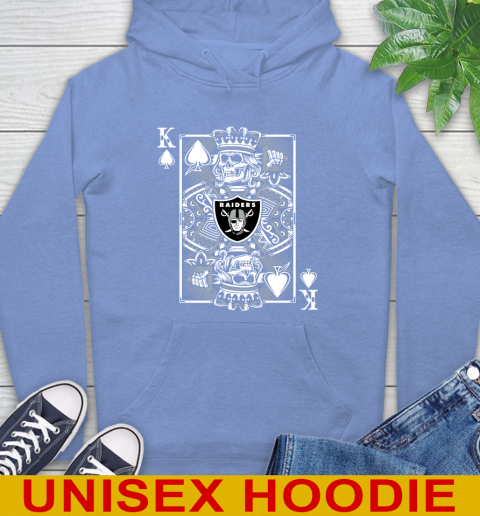 Oakland Raiders NFL Football The King Of Spades Death Cards Shirt Hoodie 11