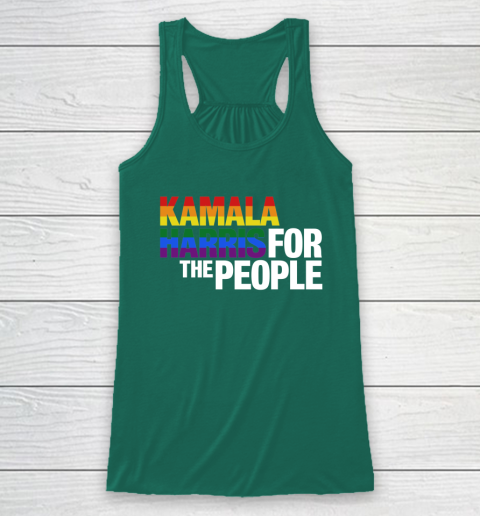 Kamala Harris 2020 for the People LGBT Racerback Tank 5
