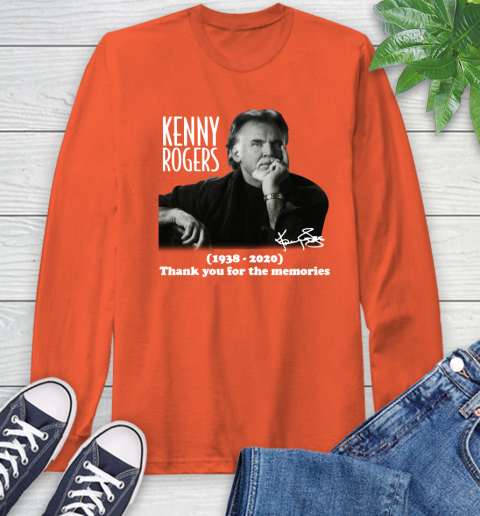 Kenny Rogers 1938 2020 signature thank you for the memories 57