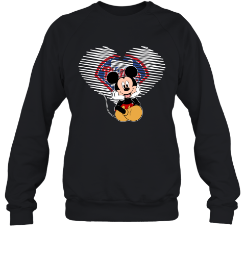 MLB Philadelphia Phillies The Heart Mickey Mouse Disney Baseball T Shirt N1PxWnoHAJr sweatshirt 35 95 151514 front black