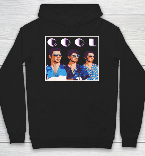 Vintage Jonas Cool brothers Gift happiness 80s 90s Hoodie