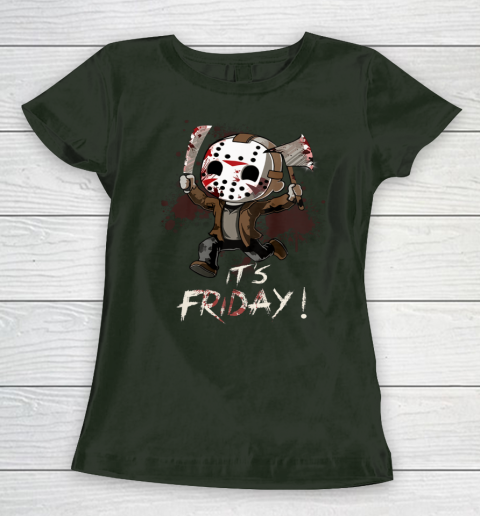 Funny Friday 13th Jason Funny Halloween Horror Women's T-Shirt 4