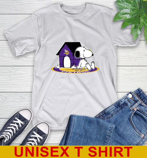 NFL Football Minnesota Vikings Snoopy The Peanuts Movie Shirt T-Shirt 12