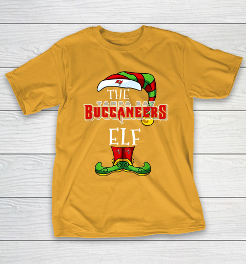 Tampa Bay Buccaneers Christmas ELF Funny NFL T-Shirt
