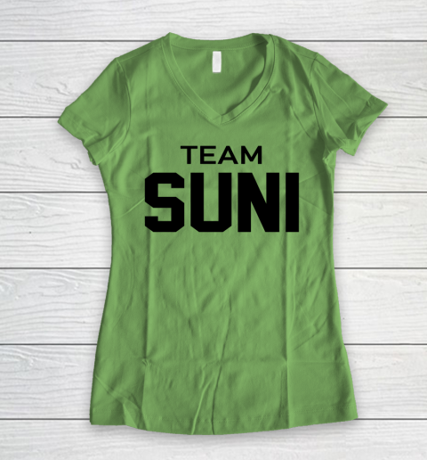 Official Team Suni Women's V-Neck T-Shirt 5