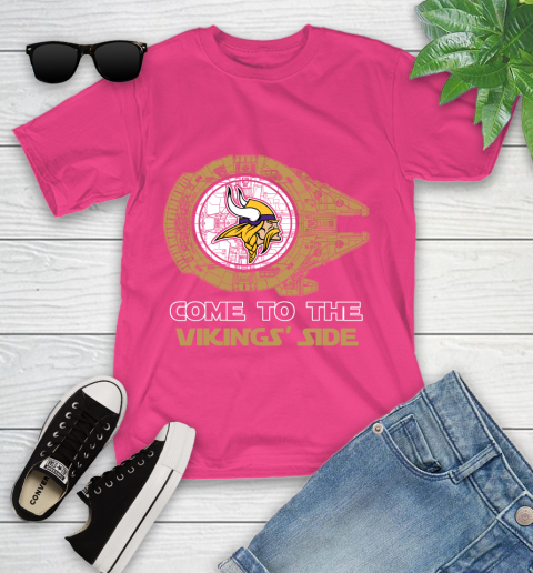NFL Come To The Minnesota Vikings Wars Football Sports Youth T-Shirt 11