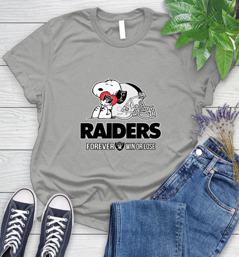 NFL The Peanuts Movie Snoopy Forever Win Or Lose Football Oakland Raiders 100