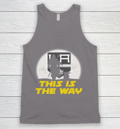 Los Angeles Kings NHL Ice Hockey Star Wars Yoda And Mandalorian This Is The Way Tank Top 6