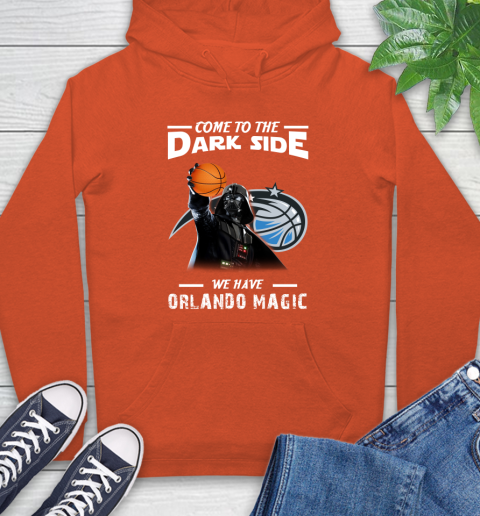 NBA Come To The Dark Side We Have Orlando Magic Star Wars Darth Vader Basketball Hoodie 4