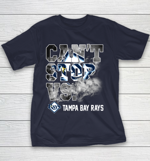 MLB Tampa Bay Rays Baseball Can't Stop Vs Rays Youth T-Shirt 2