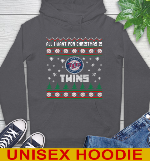 MLB All I Want For Christmas Is Minnesota Twins Baseball Sports 19
