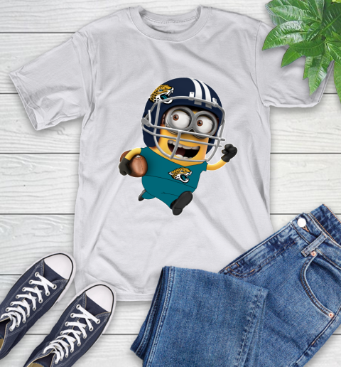 NFL Jacksonville Jaguars Minions Disney Football Sports T-Shirt 12