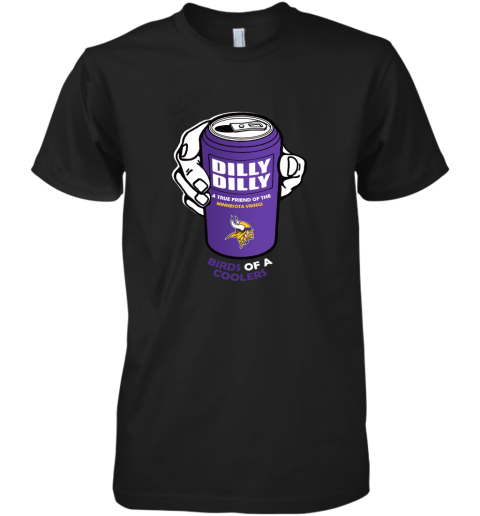 Bud Light Dilly Dilly! Minnesota Vikings Birds Of A Cooler Premium Men's T-Shirt