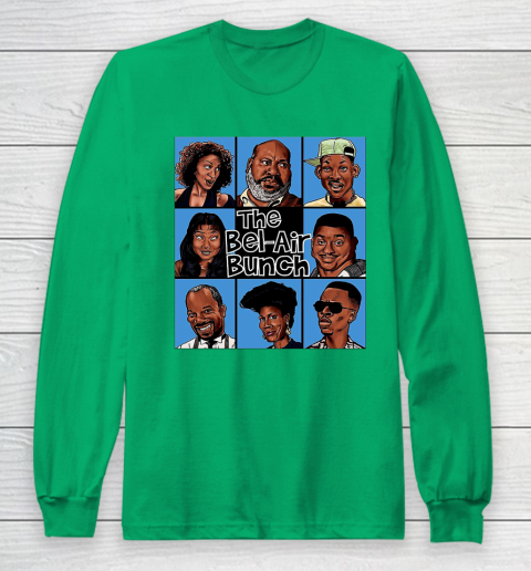 The Bel Air Bunch Fresh Prince Of Bel Air Long Sleeve T-Shirt 4