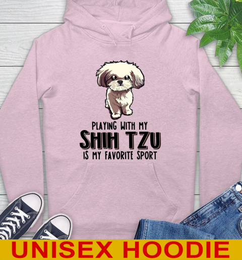 Playing with my shih tzu is my favorite sport 20