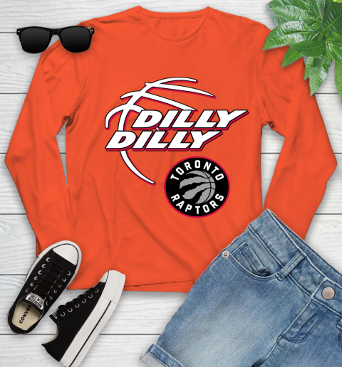 NBA Toronto Raptors Dilly Dilly Basketball Sports Youth Long Sleeve 4