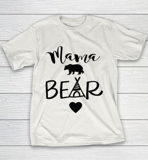 Mama Bear Mothers Day Mom Youth T-Shirt